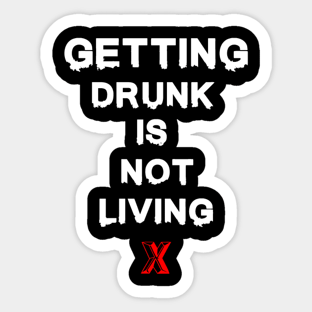 Sober Life Sticker by CazzyShop